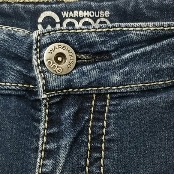 Warehouse One Jean Capri Size 12 - Picture 2 of 6